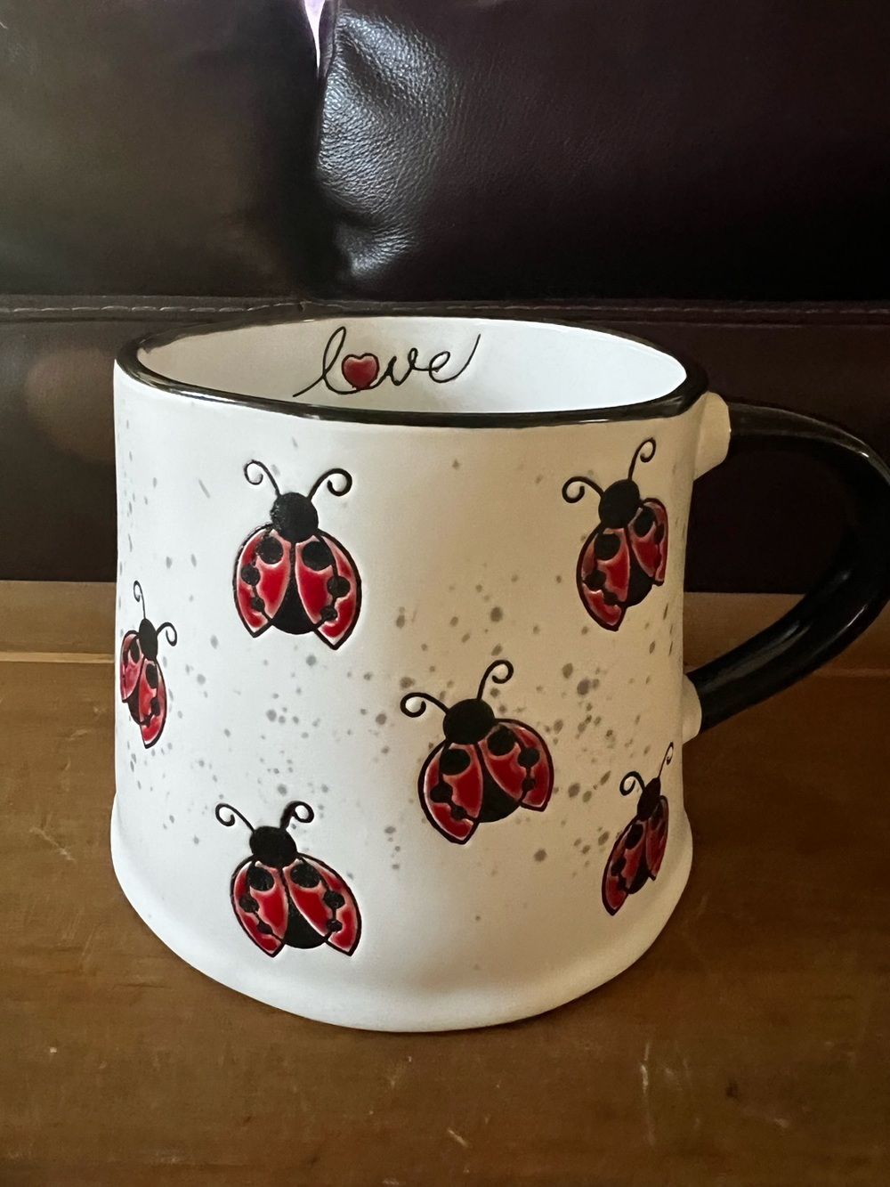 Ladybug 3D mug. Perfect condition